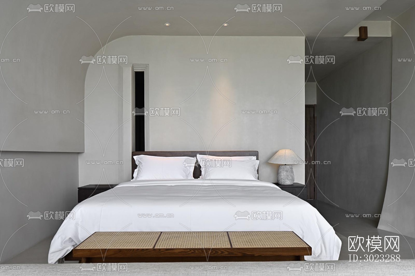 现代酒店民宿效果图下载（渲染图5）