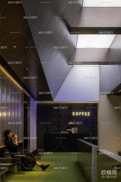 现代酒店民宿效果图下载(渲染图8)