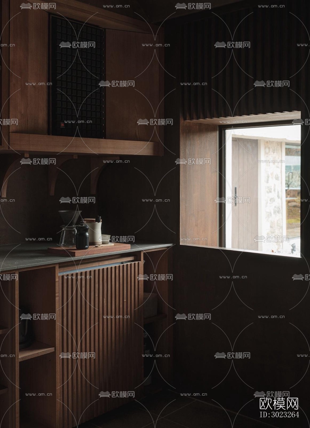 侘寂酒店民宿效果图下载（渲染图6）