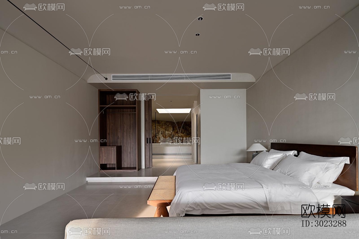 现代酒店民宿效果图下载（渲染图4）