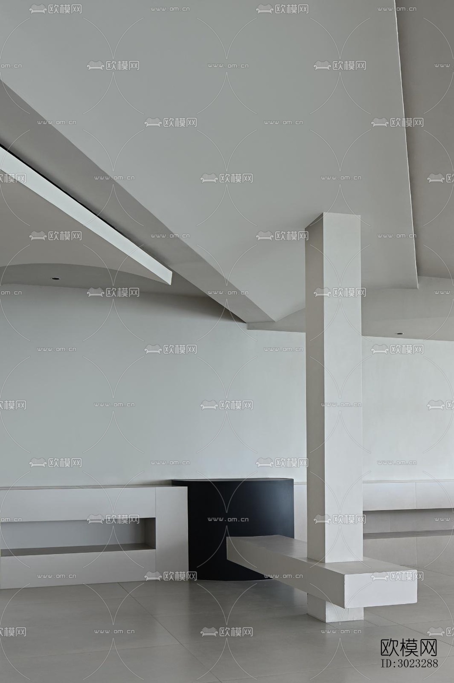 现代酒店民宿效果图下载（渲染图9）