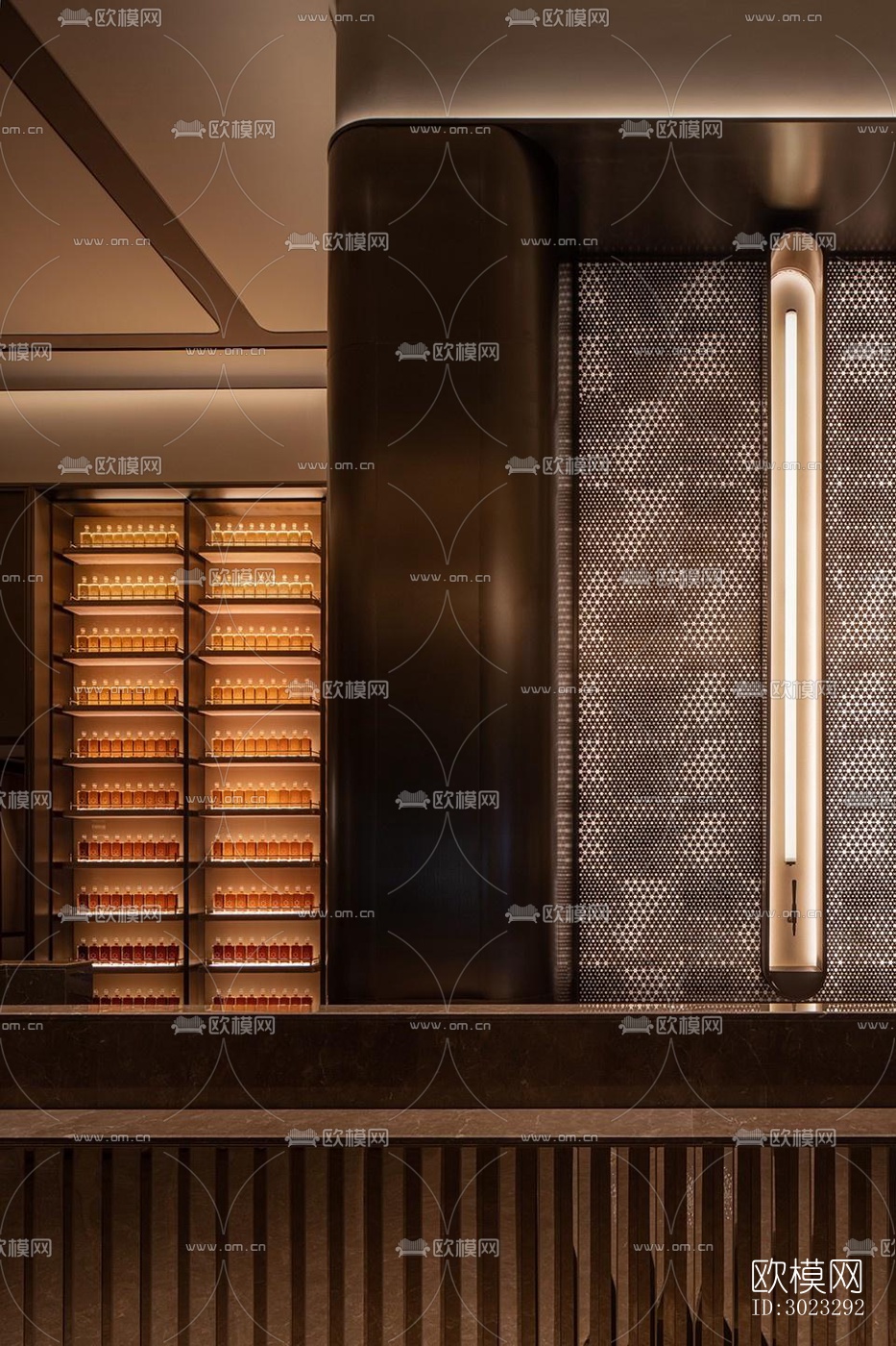 现代酒店民宿效果图下载（渲染图15）