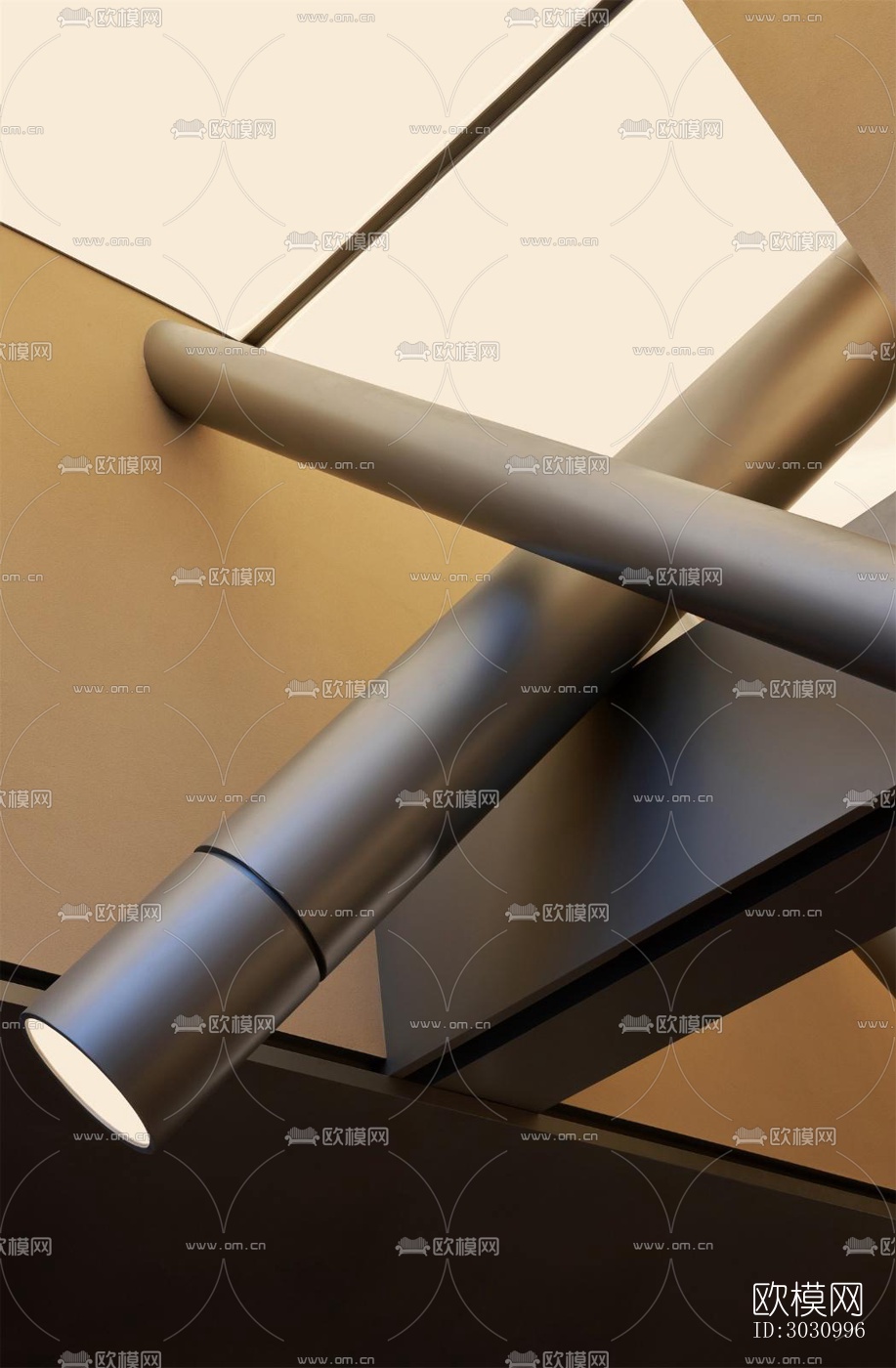 后现代咖啡奶茶效果图下载（渲染图3）