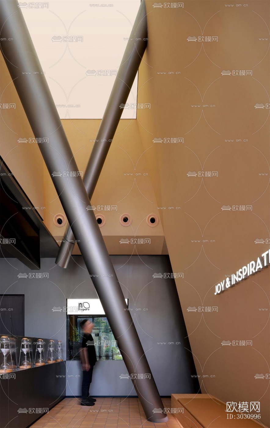 后现代咖啡奶茶效果图下载（渲染图5）