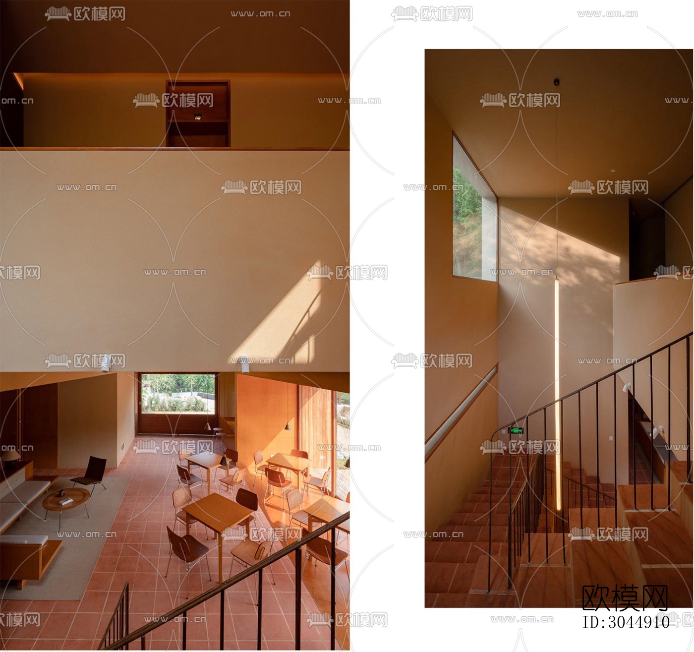 中古风酒店民宿效果图下载（渲染图7）