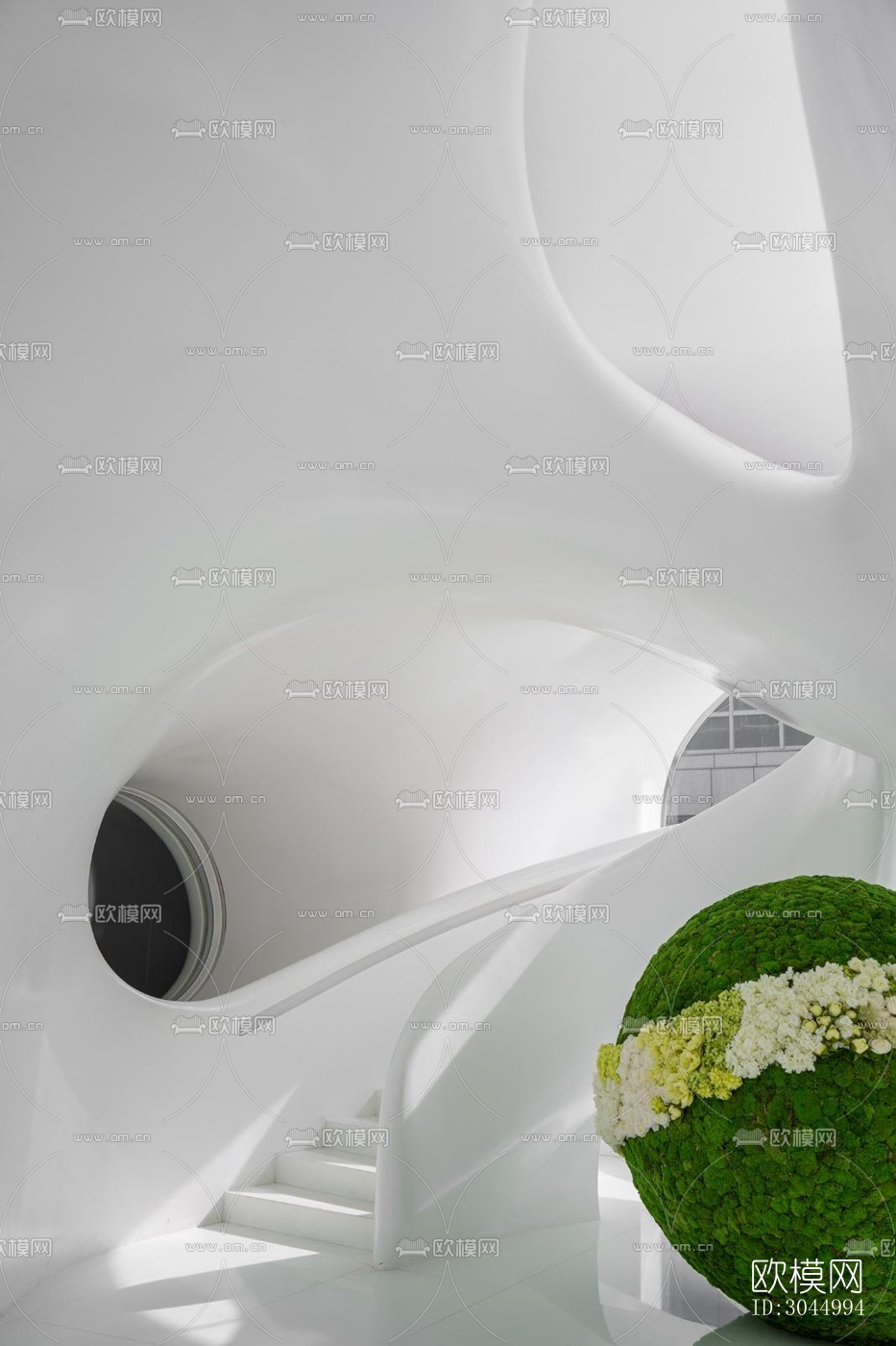 现代西餐厅效果图下载（渲染图13）