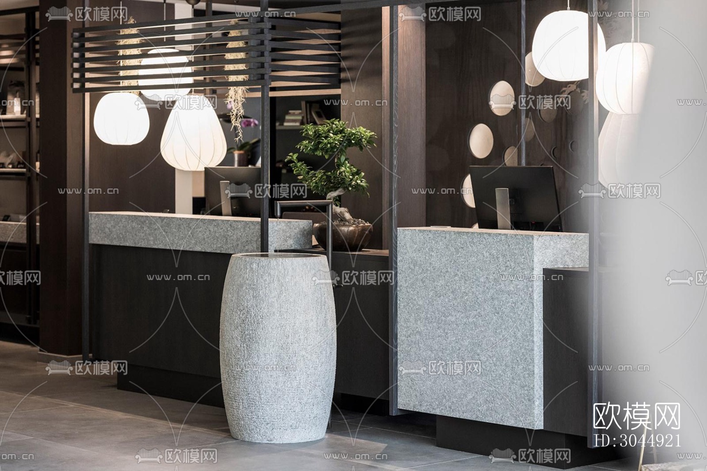 侘寂酒店民宿效果图下载（渲染图7）