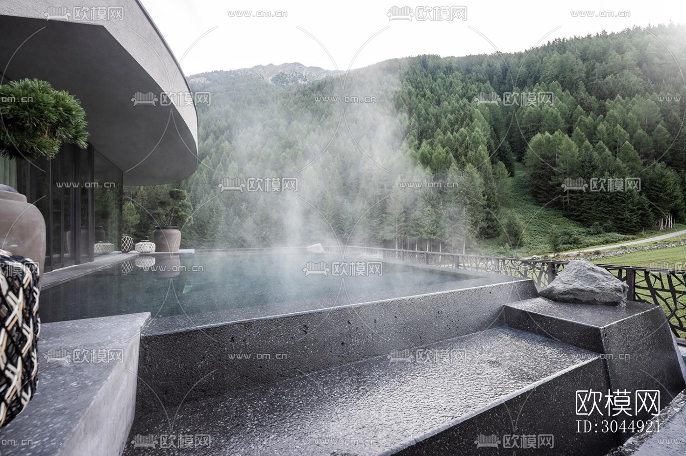 侘寂酒店民宿效果图下载（渲染图12）