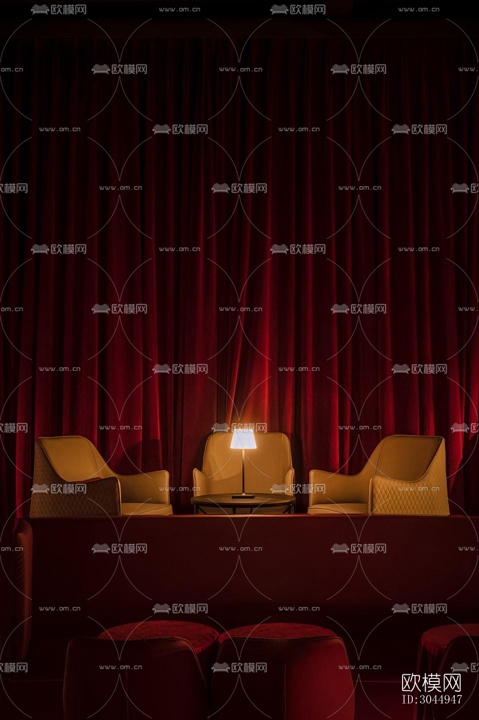 现代酒吧效果图下载（渲染图11）