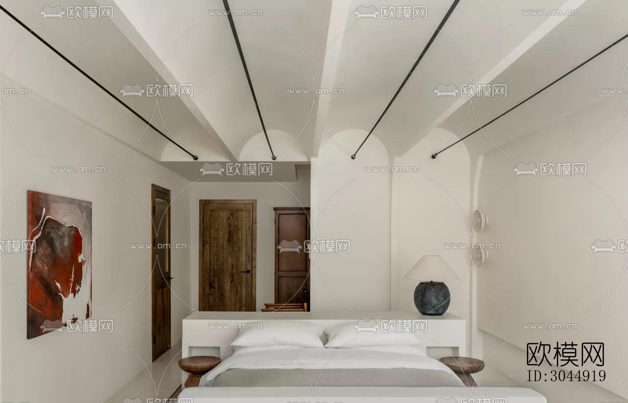 侘寂酒店民宿效果图下载（渲染图17）