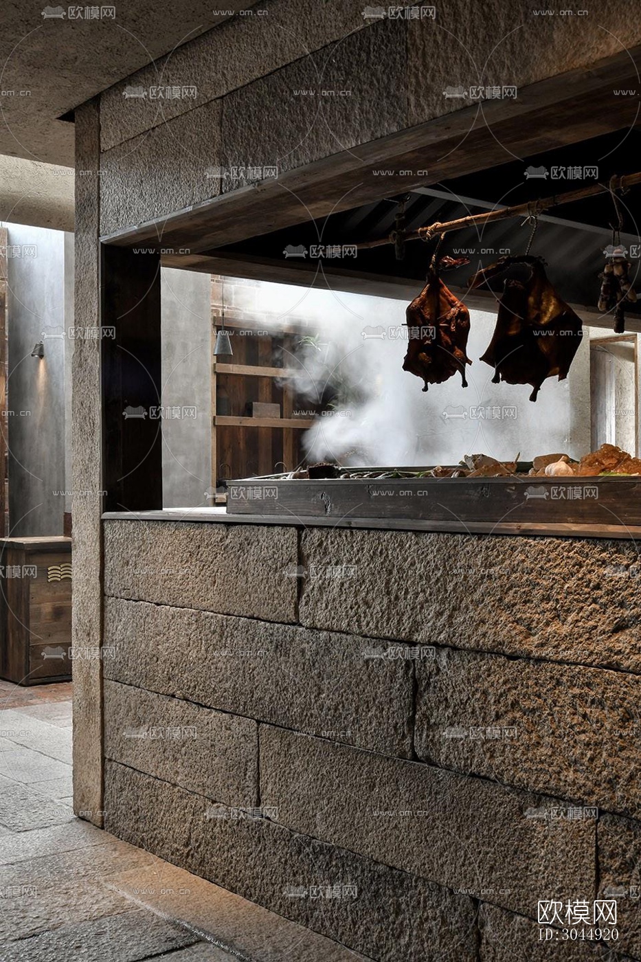 侘寂酒店民宿效果图下载（渲染图11）