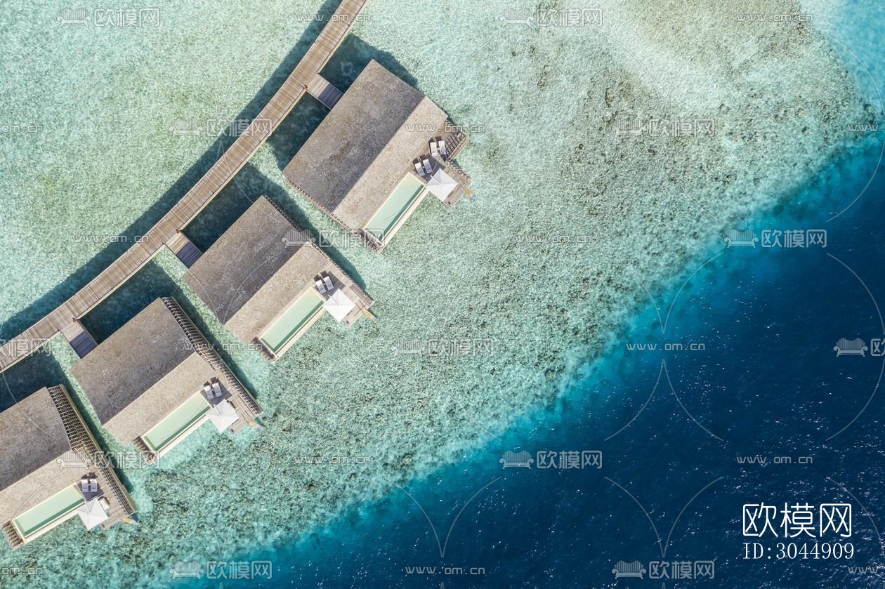 东南亚酒店民宿效果图下载（渲染图10）