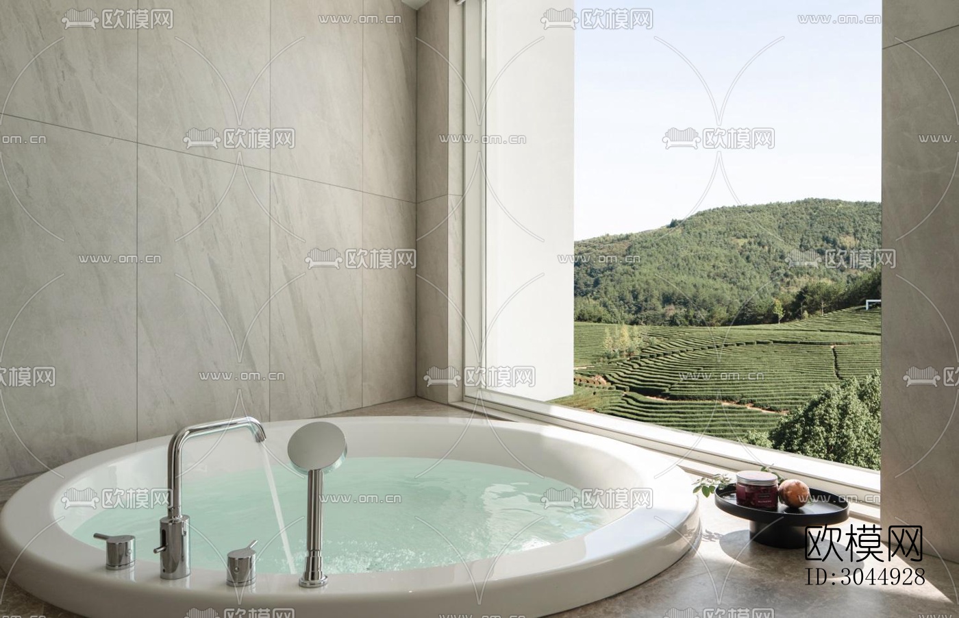 现代酒店民宿效果图下载（渲染图11）