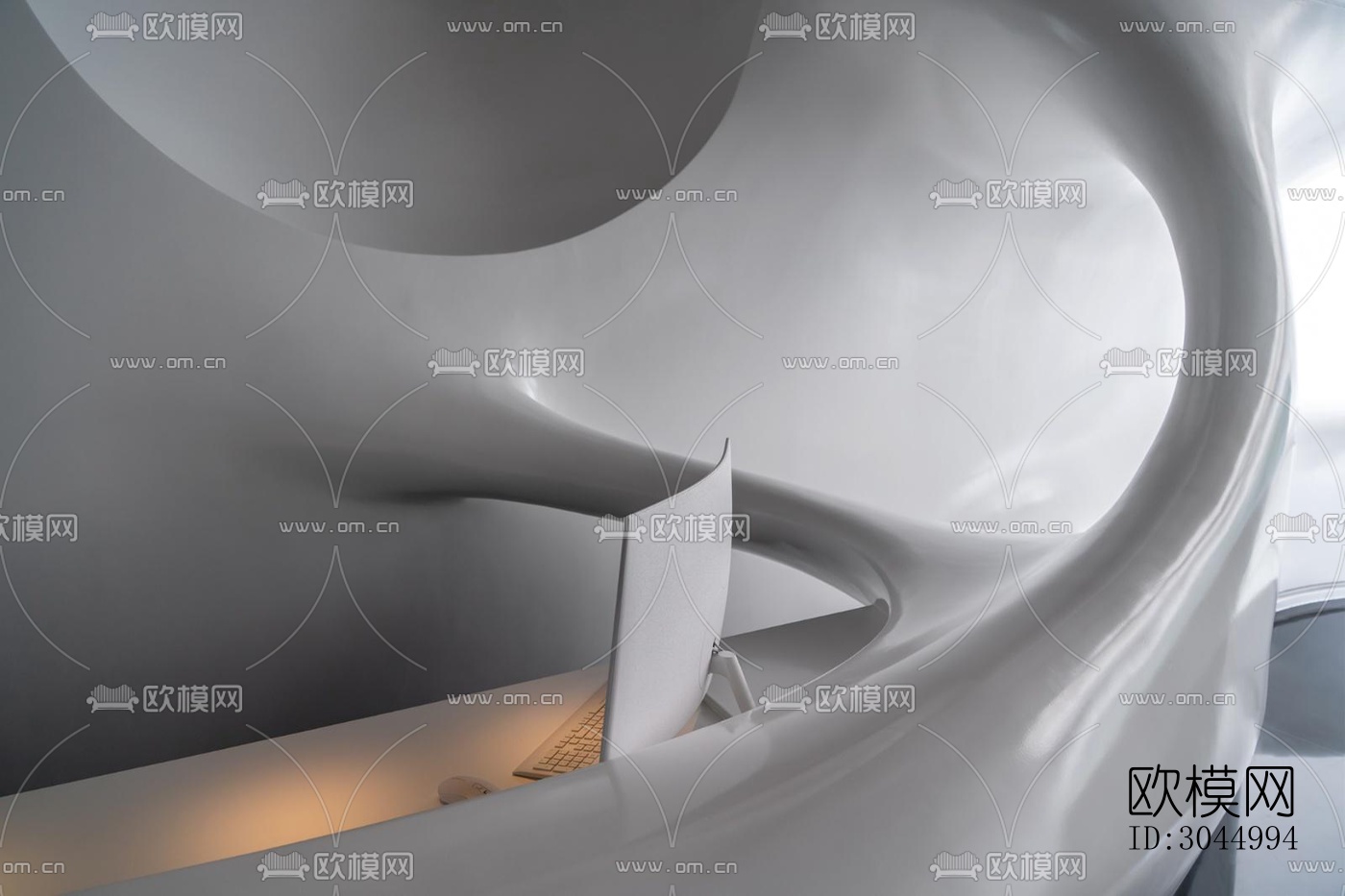 现代西餐厅效果图下载（渲染图3）