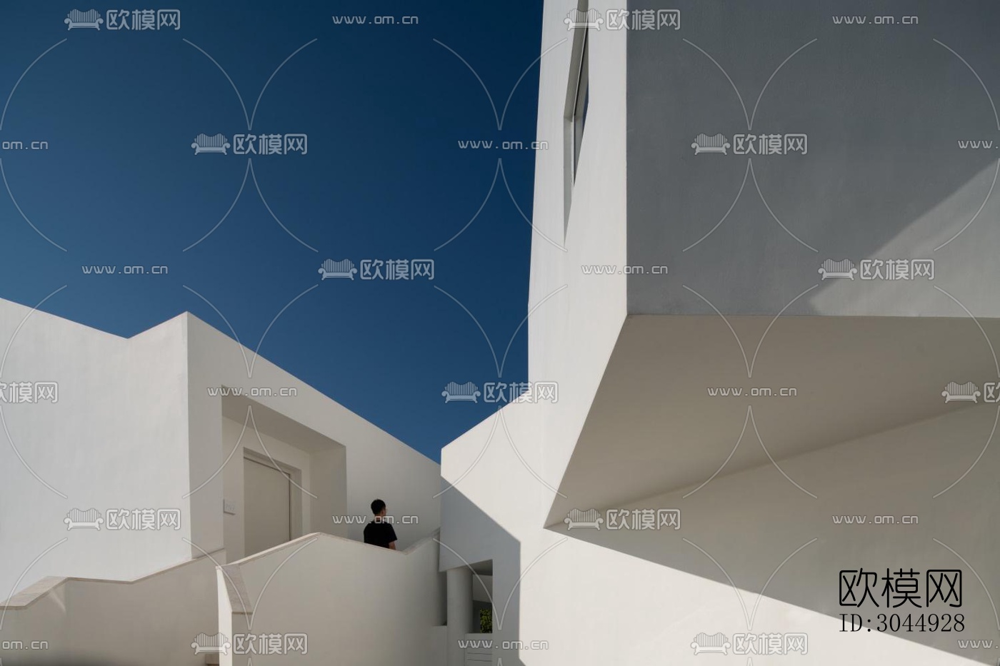 现代酒店民宿效果图下载（渲染图13）