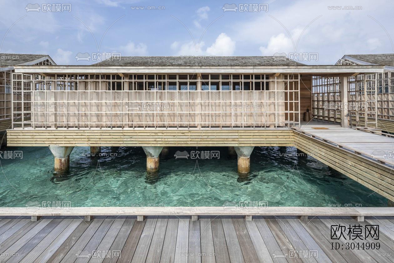 东南亚酒店民宿效果图下载（渲染图6）