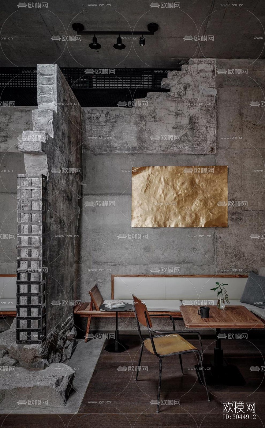 中式酒店民宿效果图下载（渲染图10）