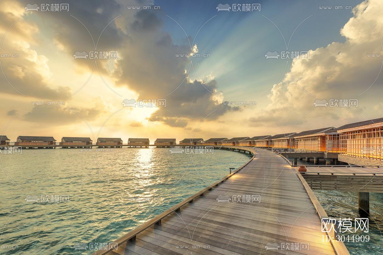 东南亚酒店民宿效果图下载（渲染图9）