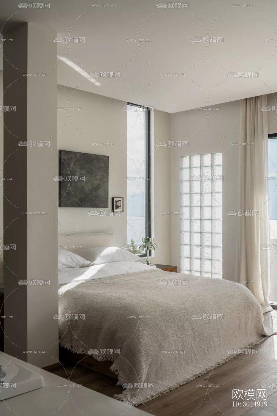 侘寂酒店民宿效果图下载（渲染图5）