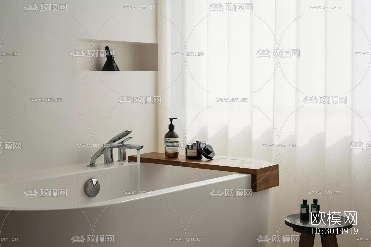 侘寂酒店民宿效果图下载（渲染图6）