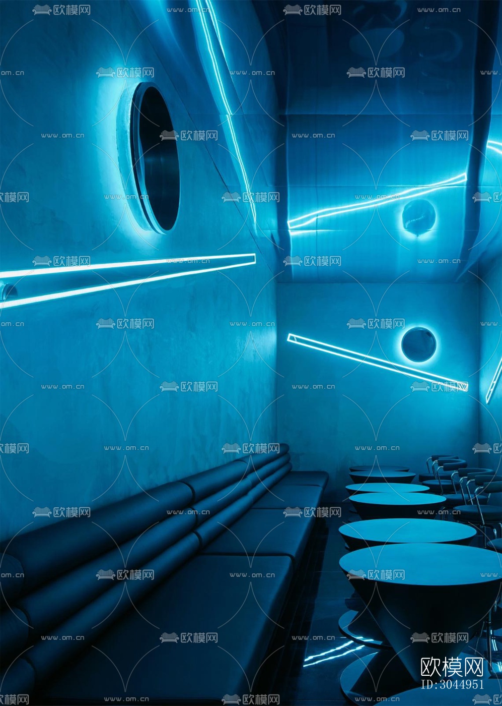 现代酒吧效果图下载（渲染图14）