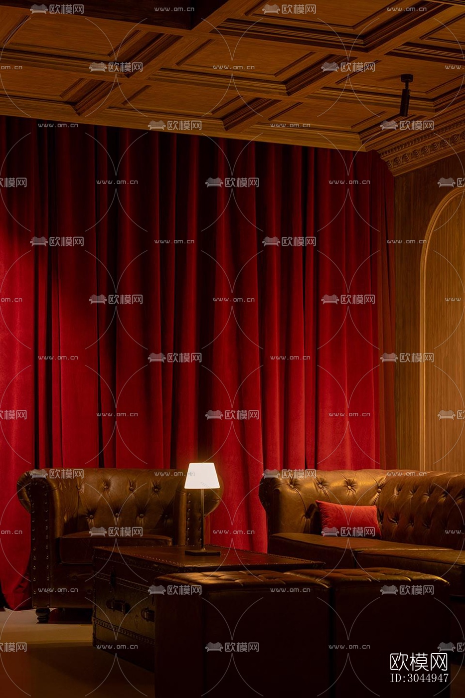 现代酒吧效果图下载（渲染图4）