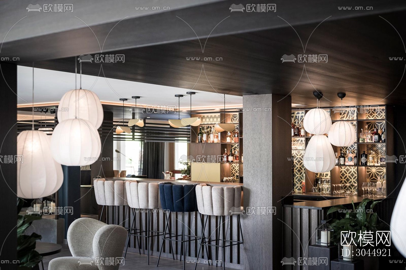 侘寂酒店民宿效果图下载（渲染图5）