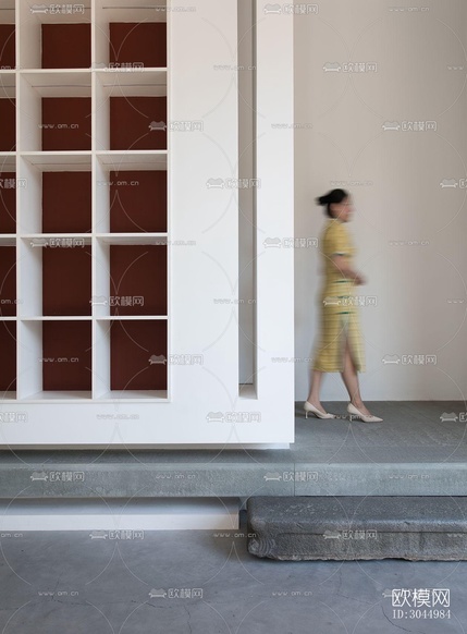 新中式茶館效果圖下載(渲染圖7)
