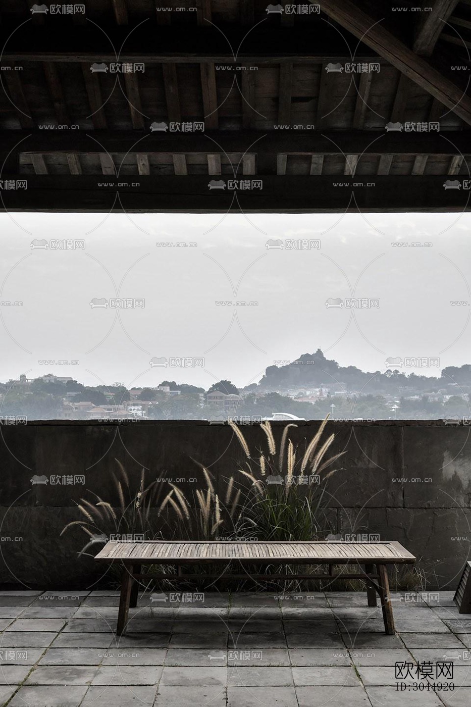 侘寂酒店民宿效果图下载（渲染图5）