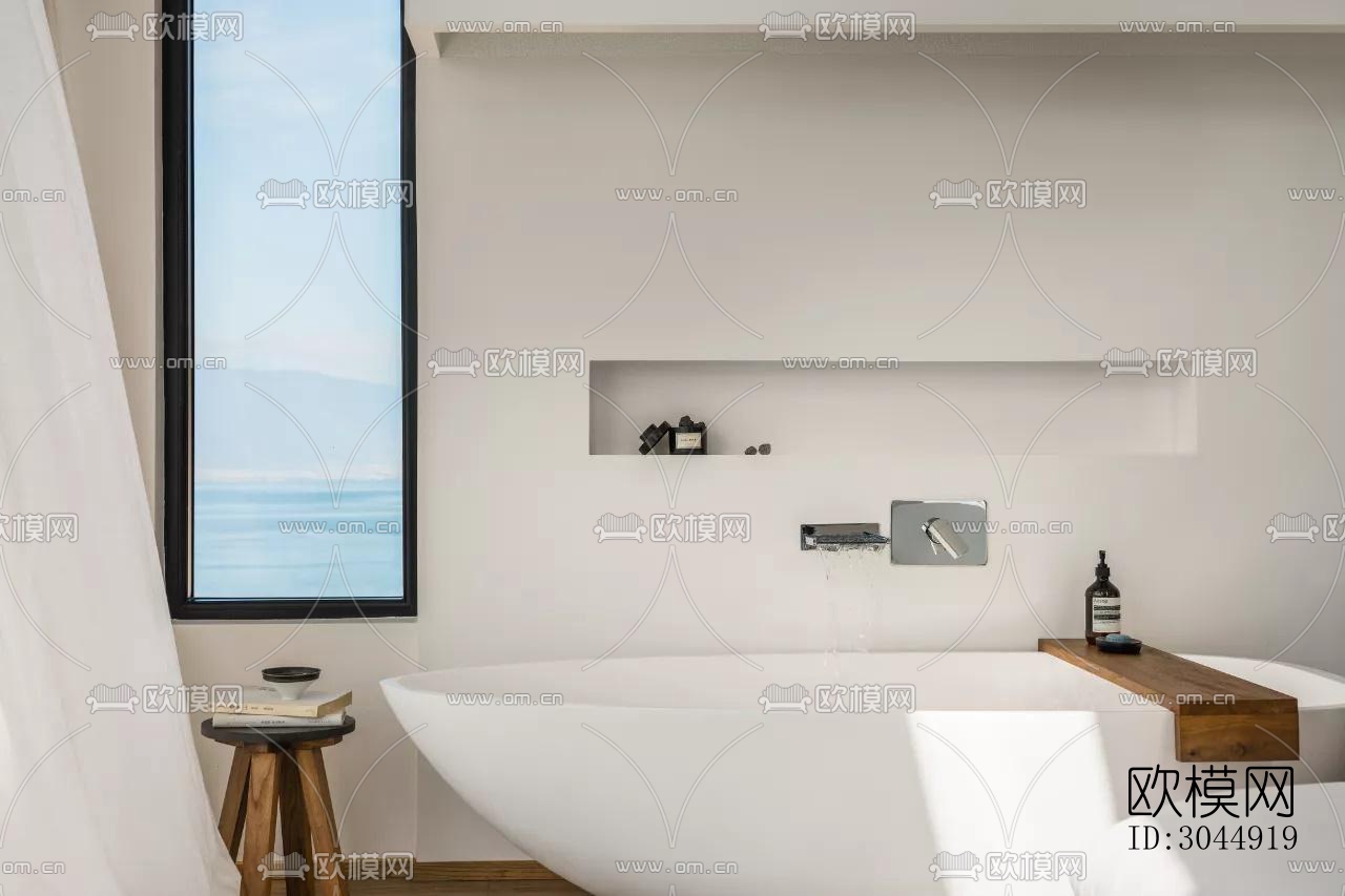 侘寂酒店民宿效果图下载（渲染图12）