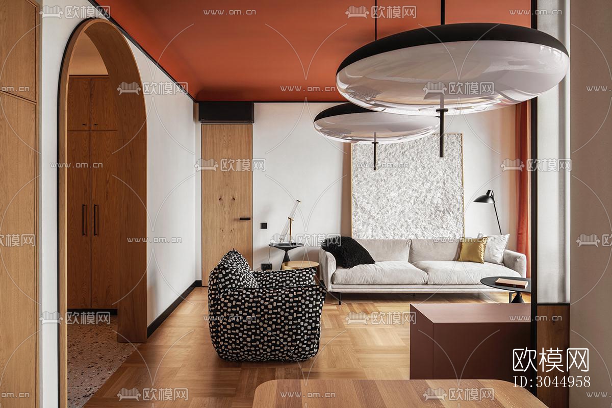 北欧公寓效果图下载（渲染图16）