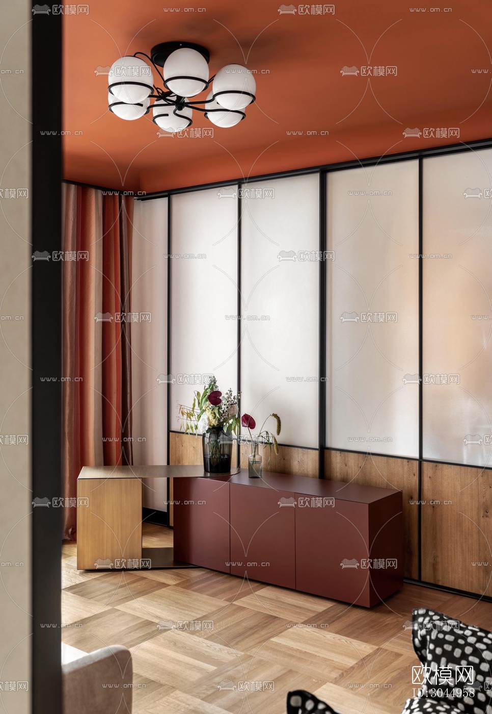 北欧公寓效果图下载（渲染图8）