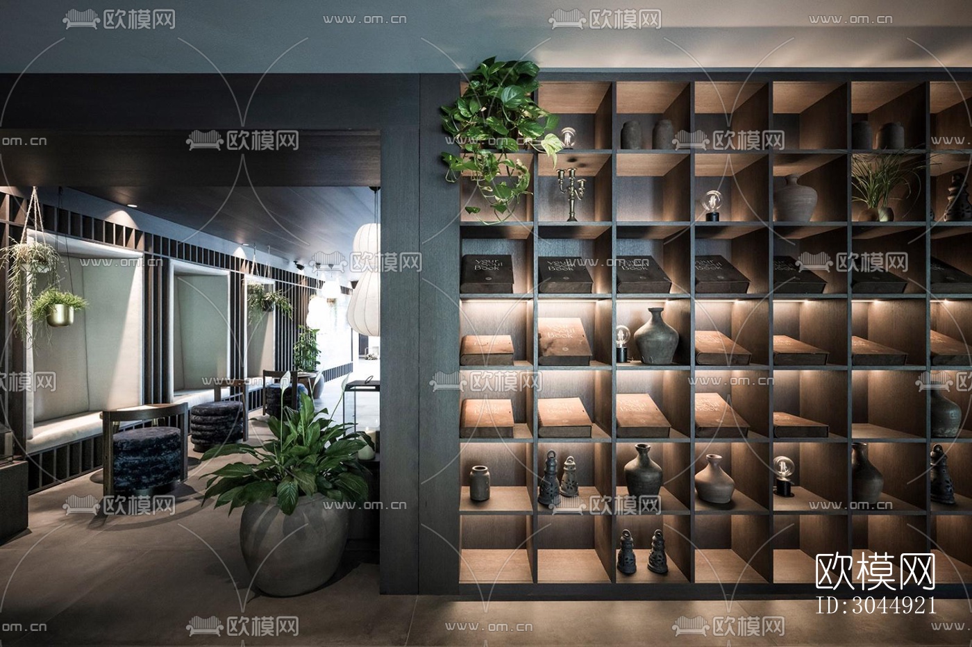 侘寂酒店民宿效果图下载（渲染图14）