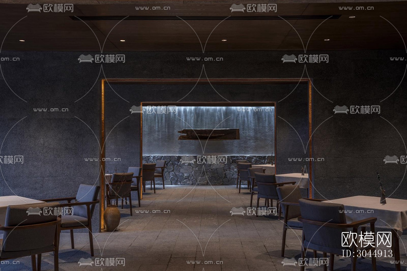 侘寂酒店民宿效果图下载（渲染图13）