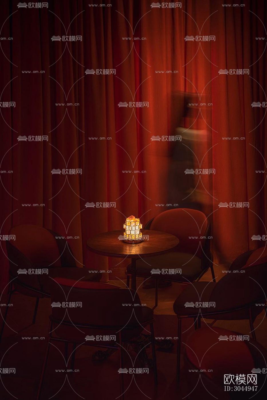 现代酒吧效果图下载（渲染图3）