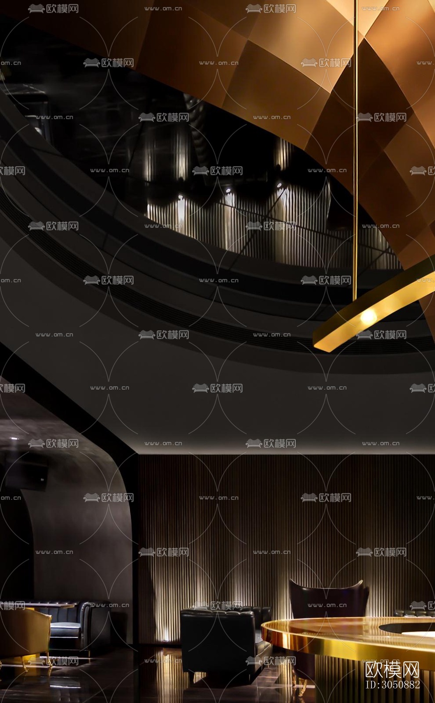 现代酒吧效果图下载（渲染图14）