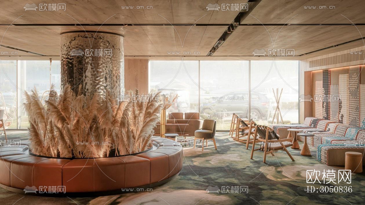 侘寂酒店民宿效果图下载（渲染图9）