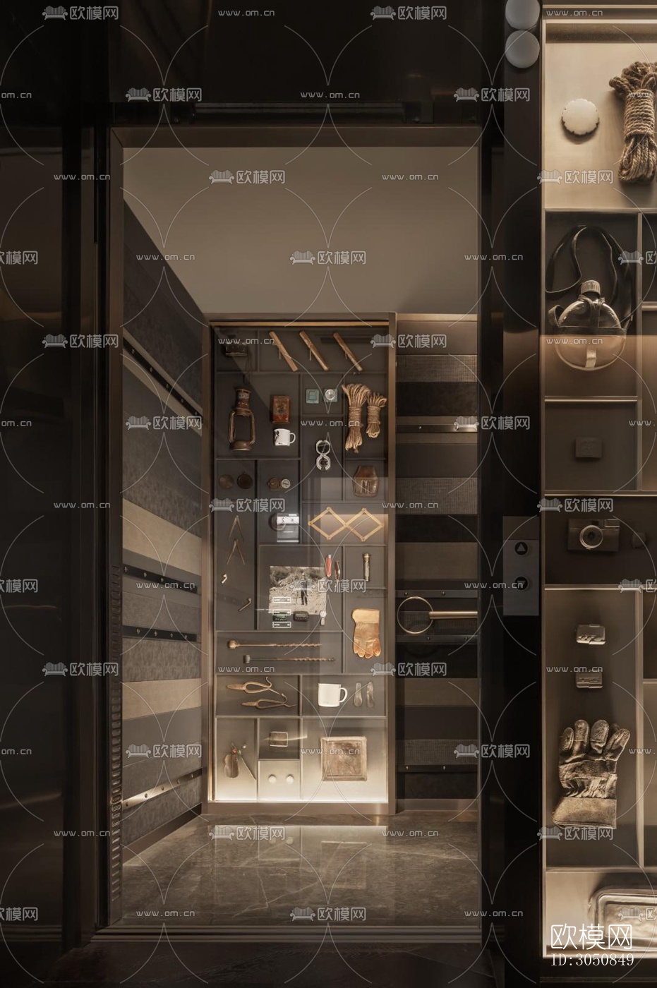 后现代酒店民宿效果图下载（渲染图15）