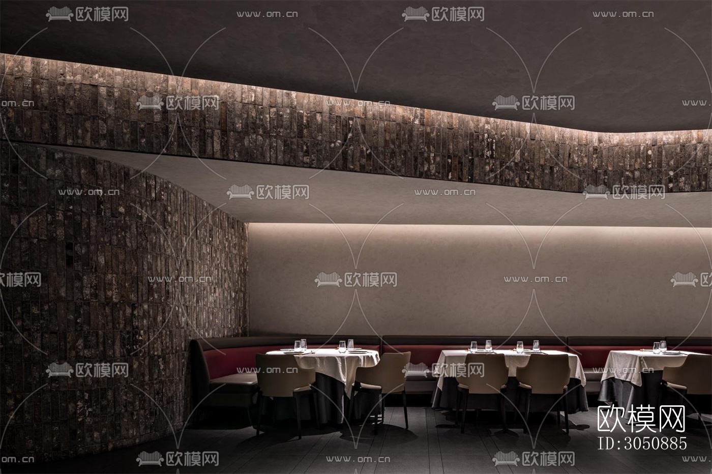 中式中餐厅效果图下载（渲染图18）