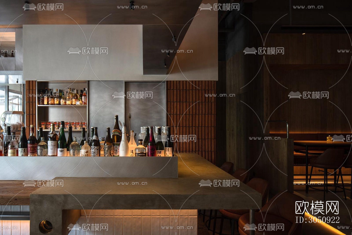 日式日韩料理效果图下载（渲染图2）