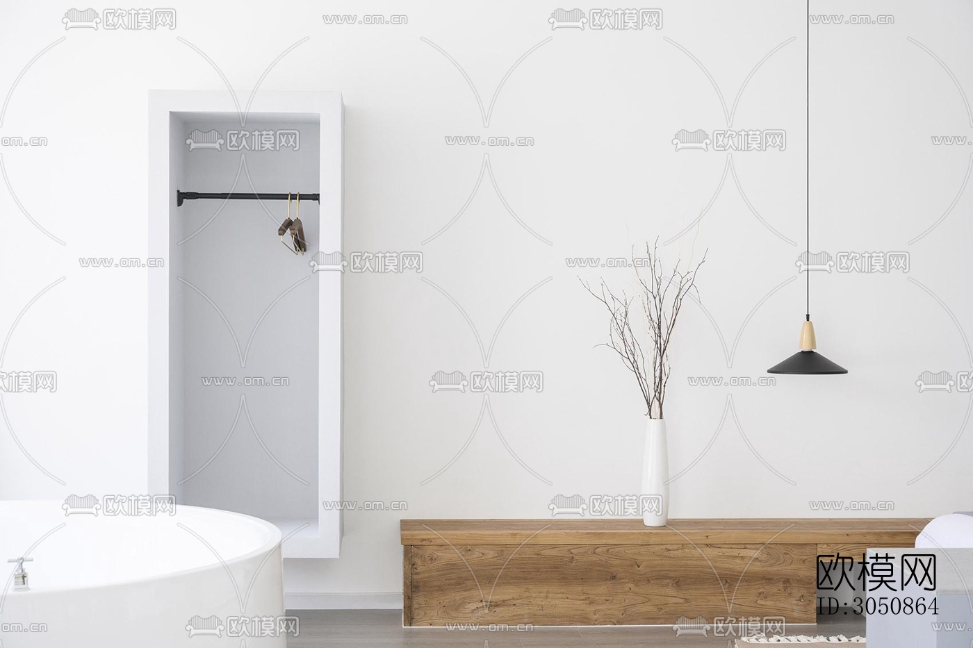 现代酒店民宿效果图下载（渲染图7）