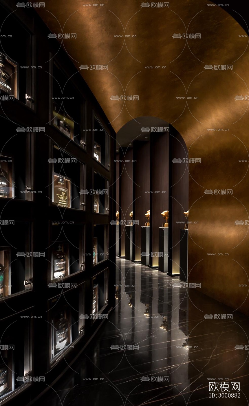 现代酒吧效果图下载（渲染图8）