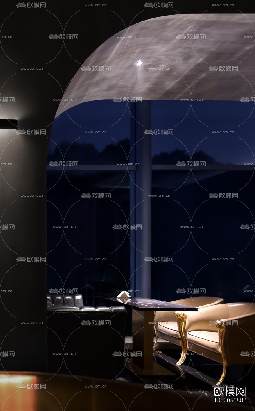 现代酒吧效果图下载（渲染图2）