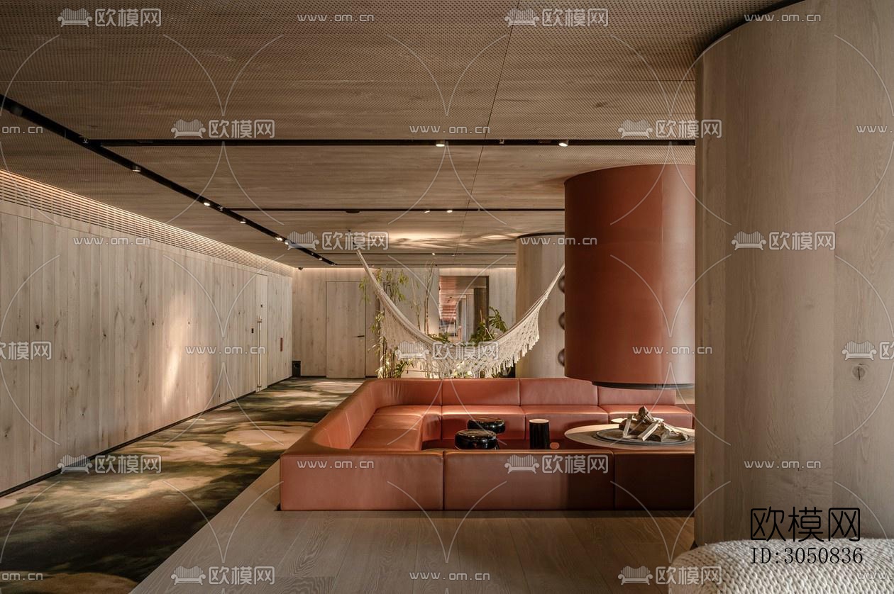 侘寂酒店民宿效果图下载（渲染图7）