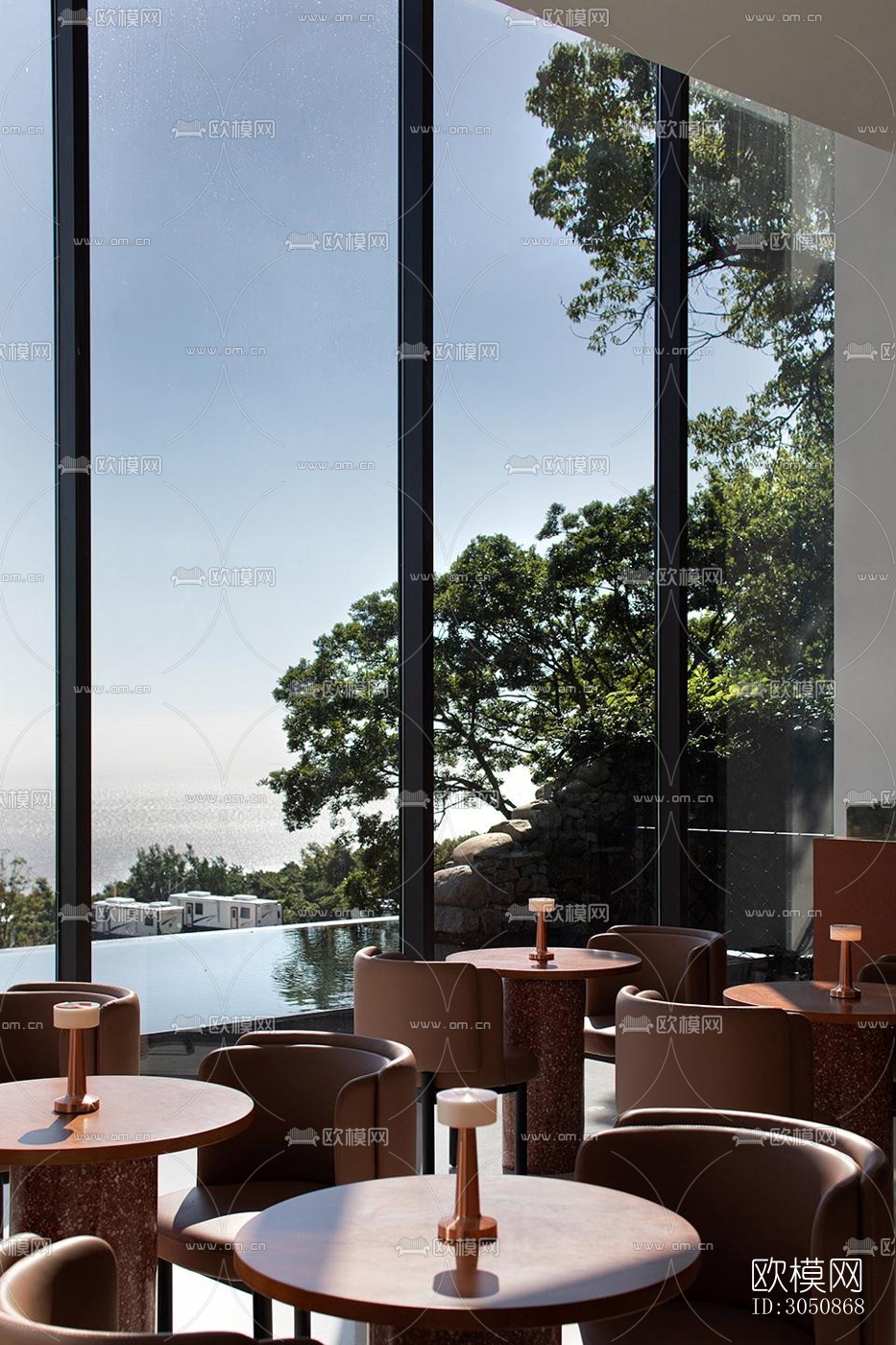 现代酒店民宿效果图下载（渲染图8）