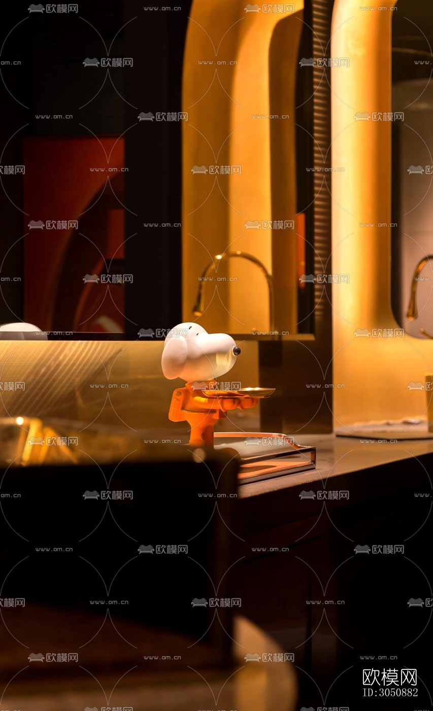 现代酒吧效果图下载（渲染图1）