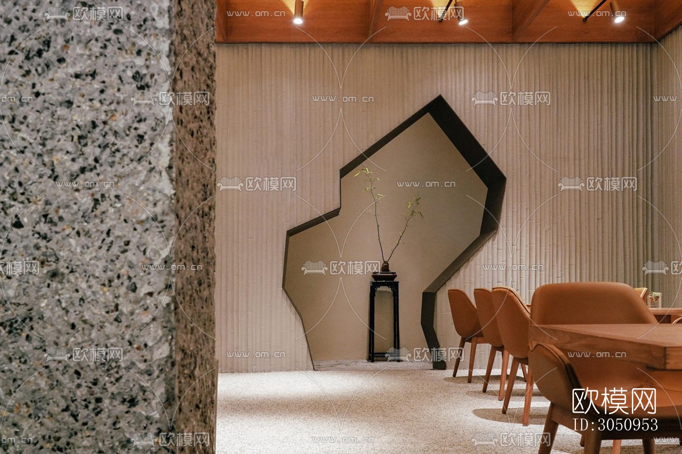 现代茶馆效果图下载（渲染图14）