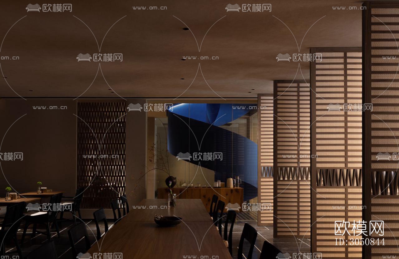 侘寂酒店民宿效果图下载（渲染图8）