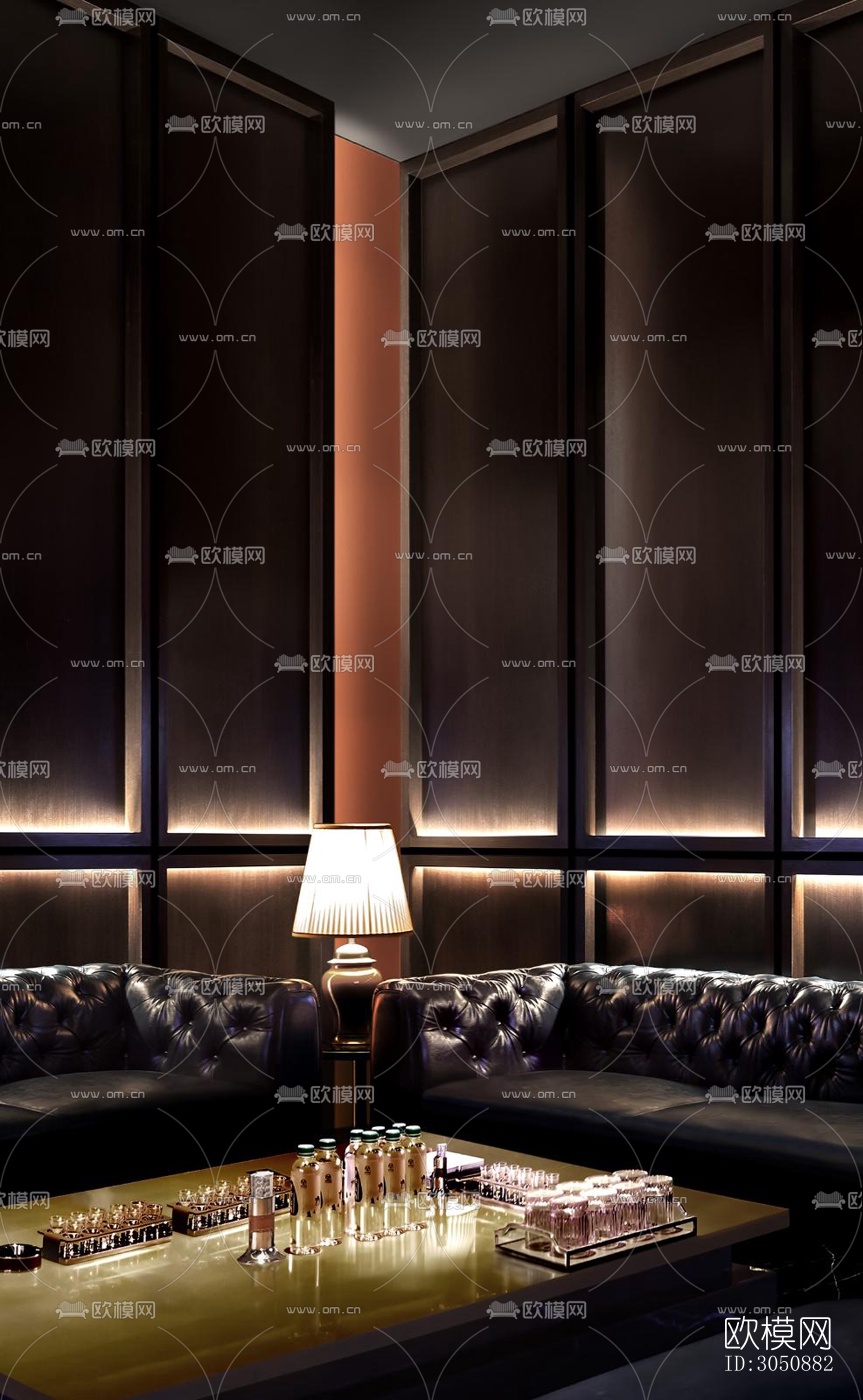 现代酒吧效果图下载（渲染图6）