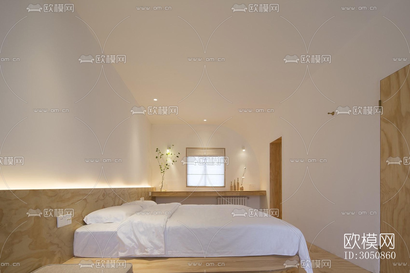 现代酒店民宿效果图下载（渲染图11）